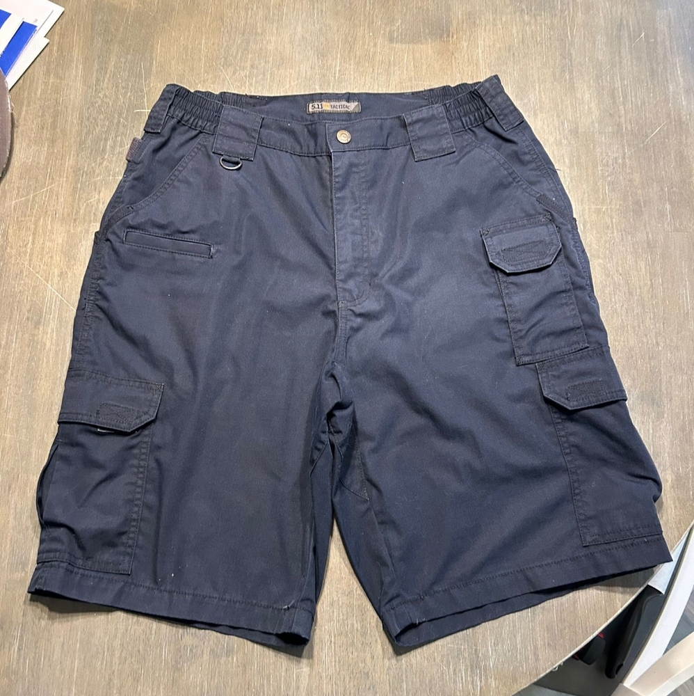 5.11 Tactical Taclite Work Shorts Navy Blue size 32